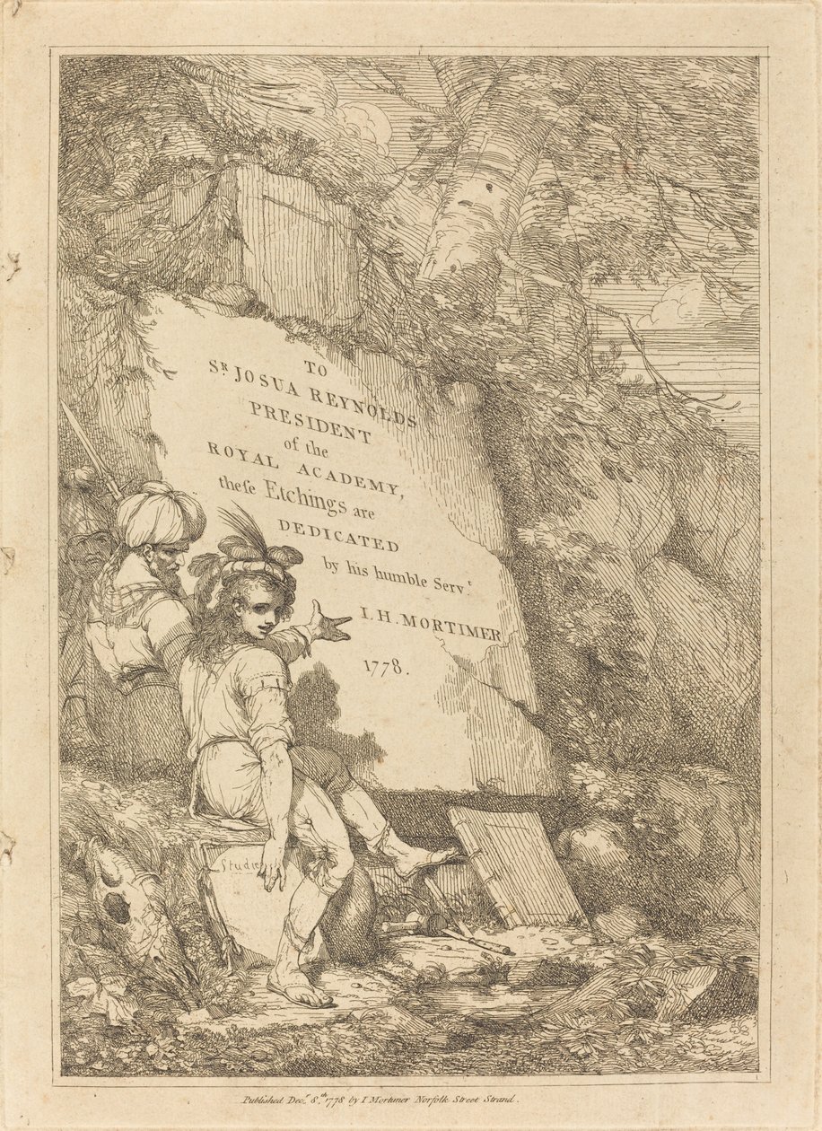 Titelsida av John Hamilton Mortimer
