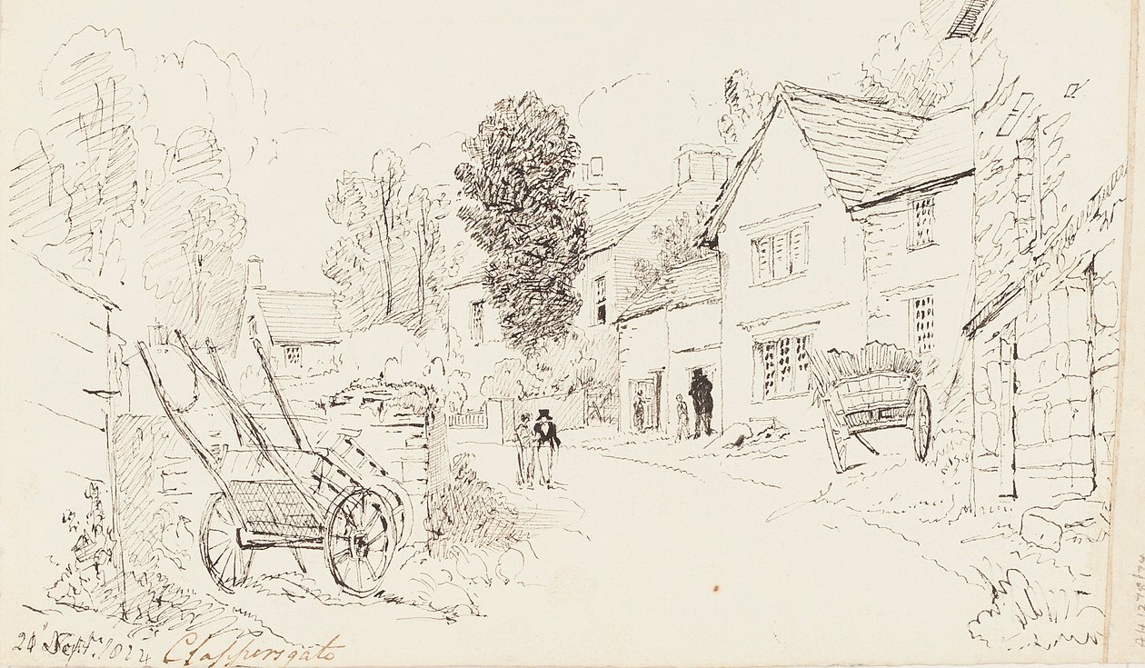 Clappersgate, 1823 av John Harden
