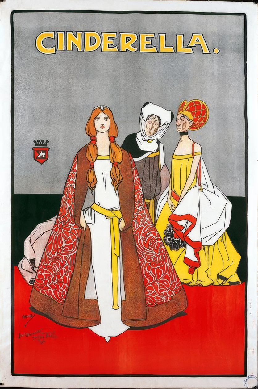 "Cinderella" / J. Hassall / Poster, 1900 av John Hassall