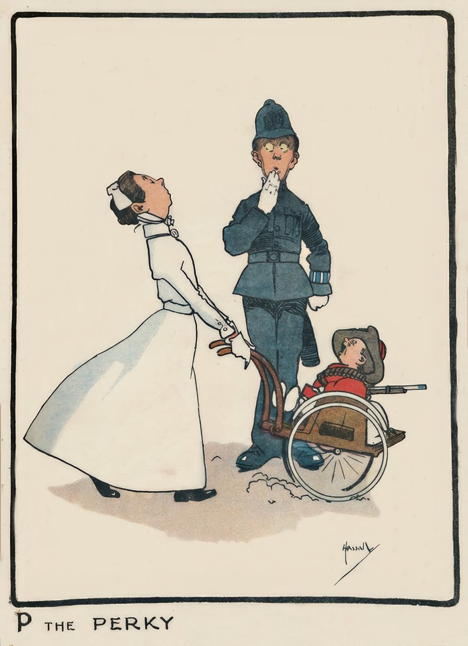 P the Perky / J. Hassall / Zeichnung, 1903 av John Hassall