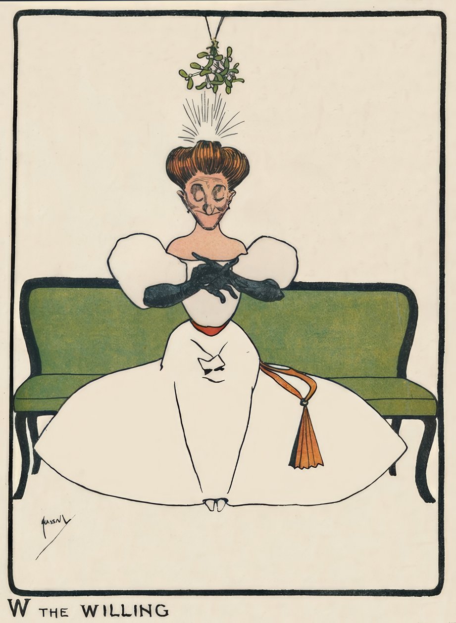 W the Willing / J. Hassall / teckning, 1903 av John Hassall