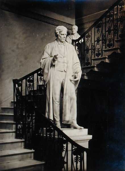 Michael Faraday (1791-1867) (marmor) av John Henry Foley