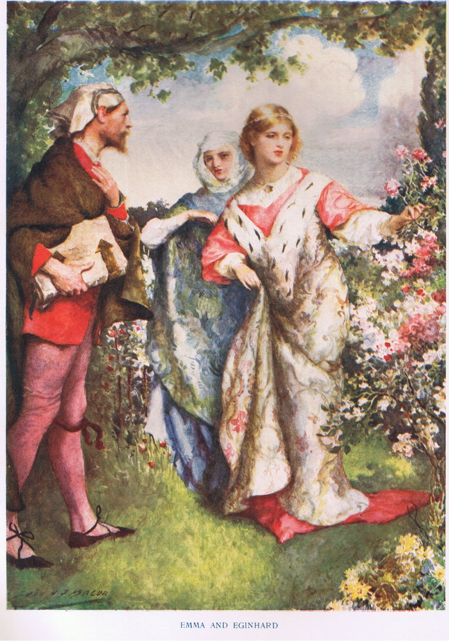 Emma och Eginhard av John Henry Frederick Bacon