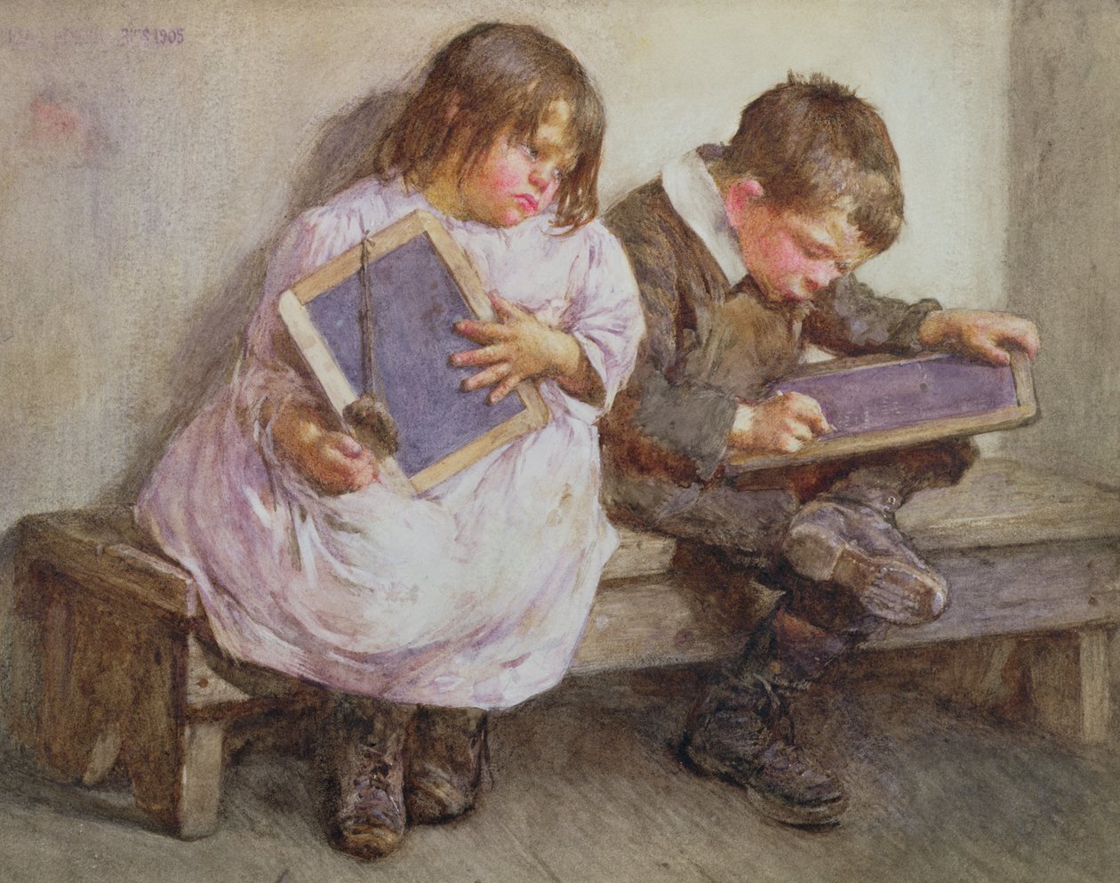 "Hålles inne", 1905 av John Henry Henshall