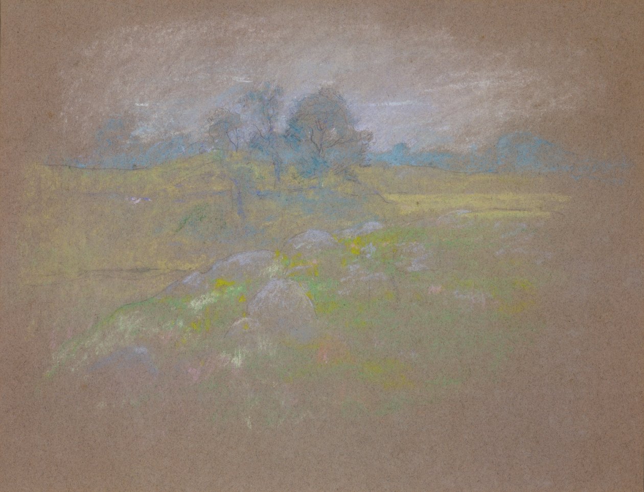 Kastanjer av John Henry Twachtman