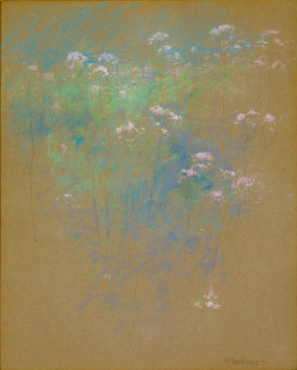 Blommor av John Henry Twachtman