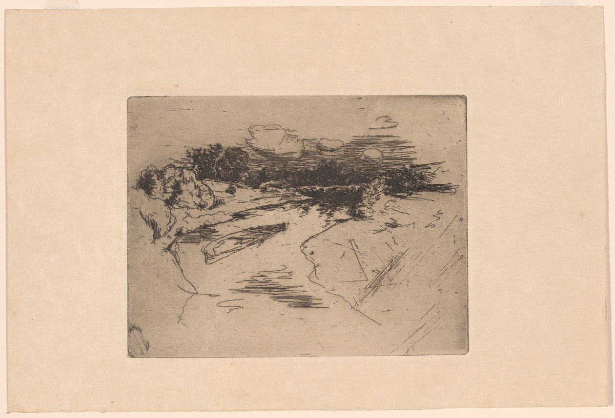 Mill Creek, Cincinnati av John Henry Twachtman