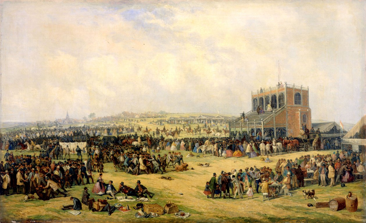 Nottingham Races, 1865 av John Holland