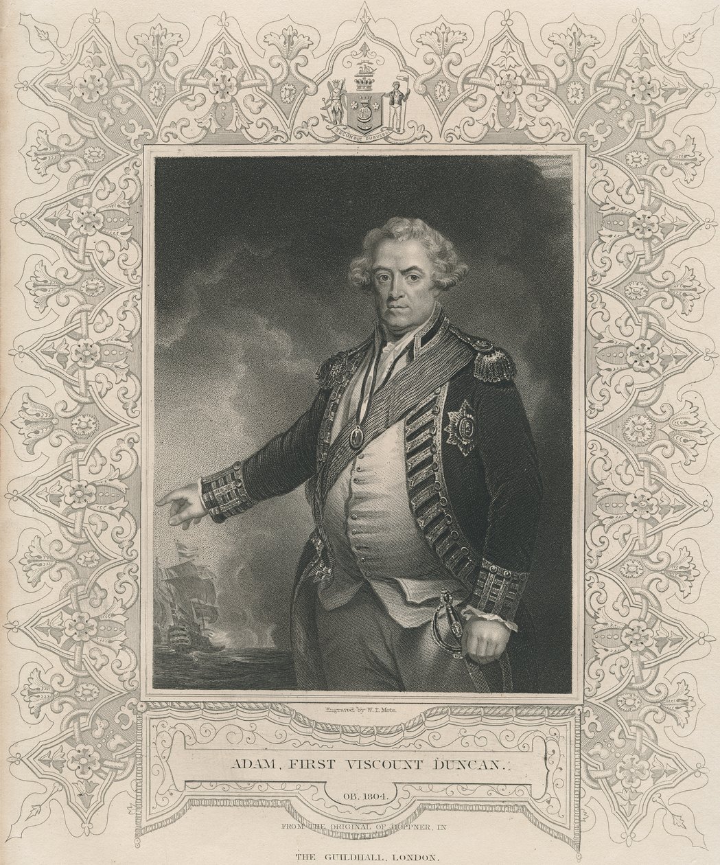 Adam Duncan, 1:e Viscount Duncan av Camperdown av John Hoppner