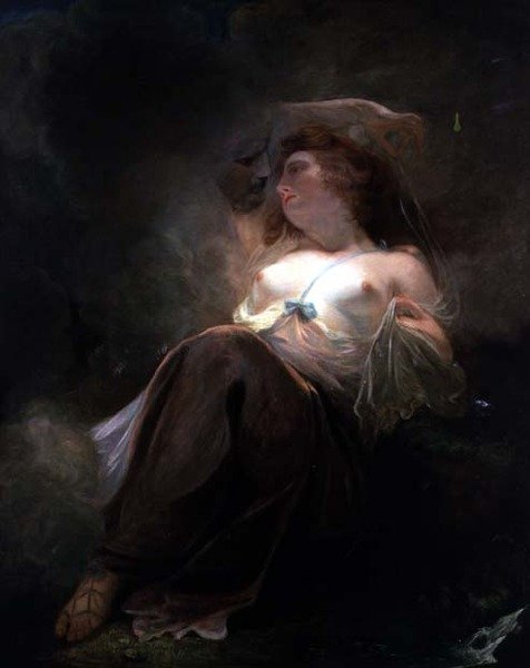 Jupiter och Io av John Hoppner