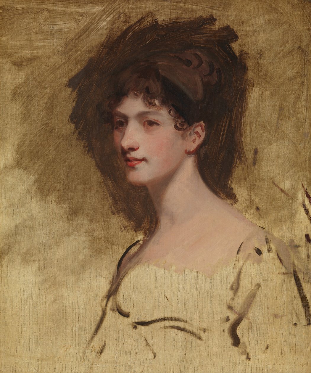 Lady Hester King dog 1873, troligen 1805. av John Hoppner