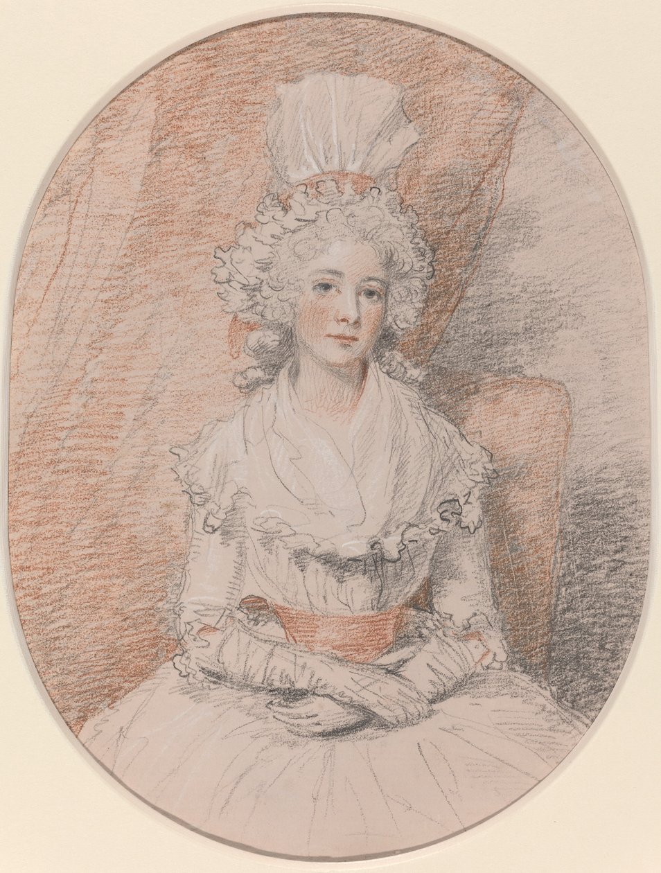 Fröken Frances Beresford av John Hoppner