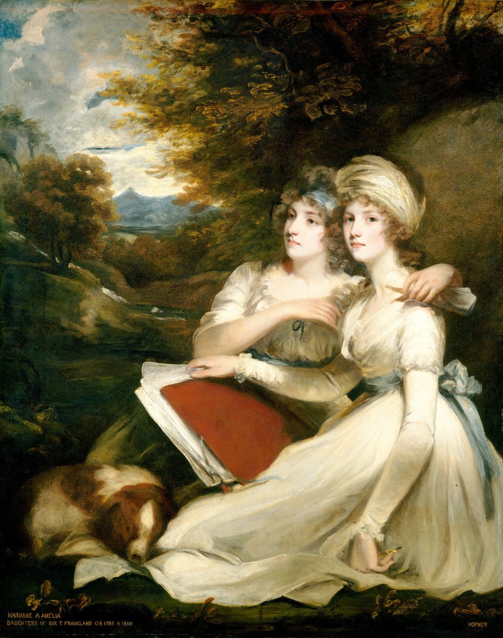 Frankland Sisters av John Hoppner