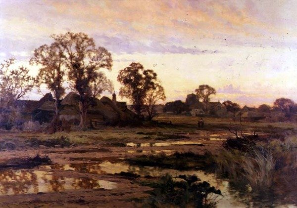 Slut på en regnig dag av John Horace Hooper