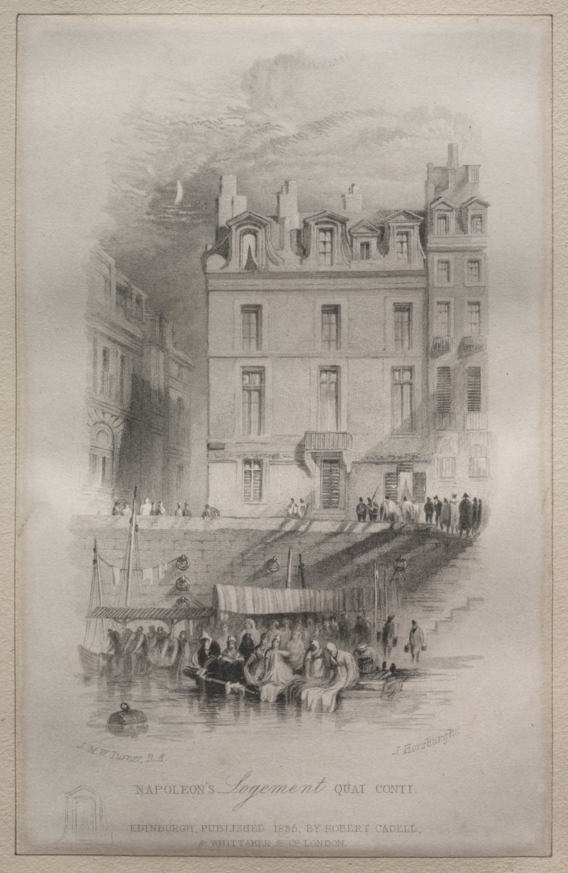 Napoleons boende, Quai Conti av John Horsburgh