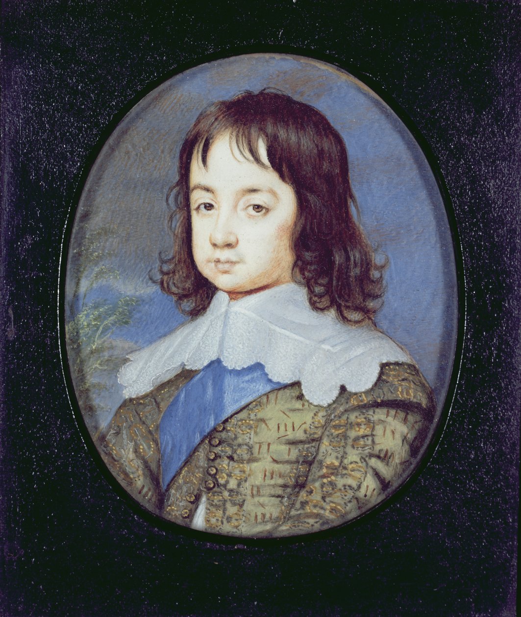 Karl II (som barn), c.1640 av John Hoskins