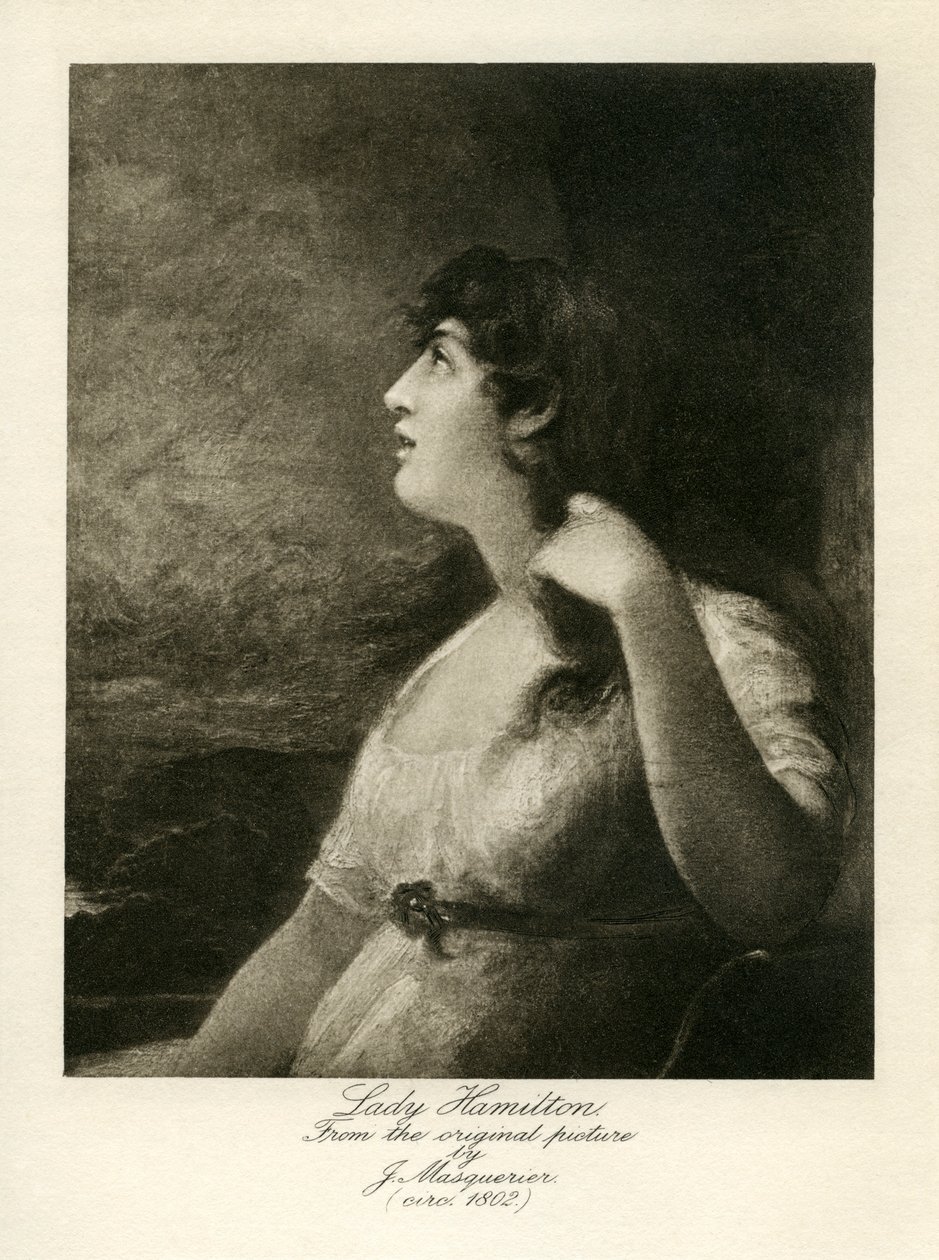 Emma Lady Hamilton av John James Masquerier