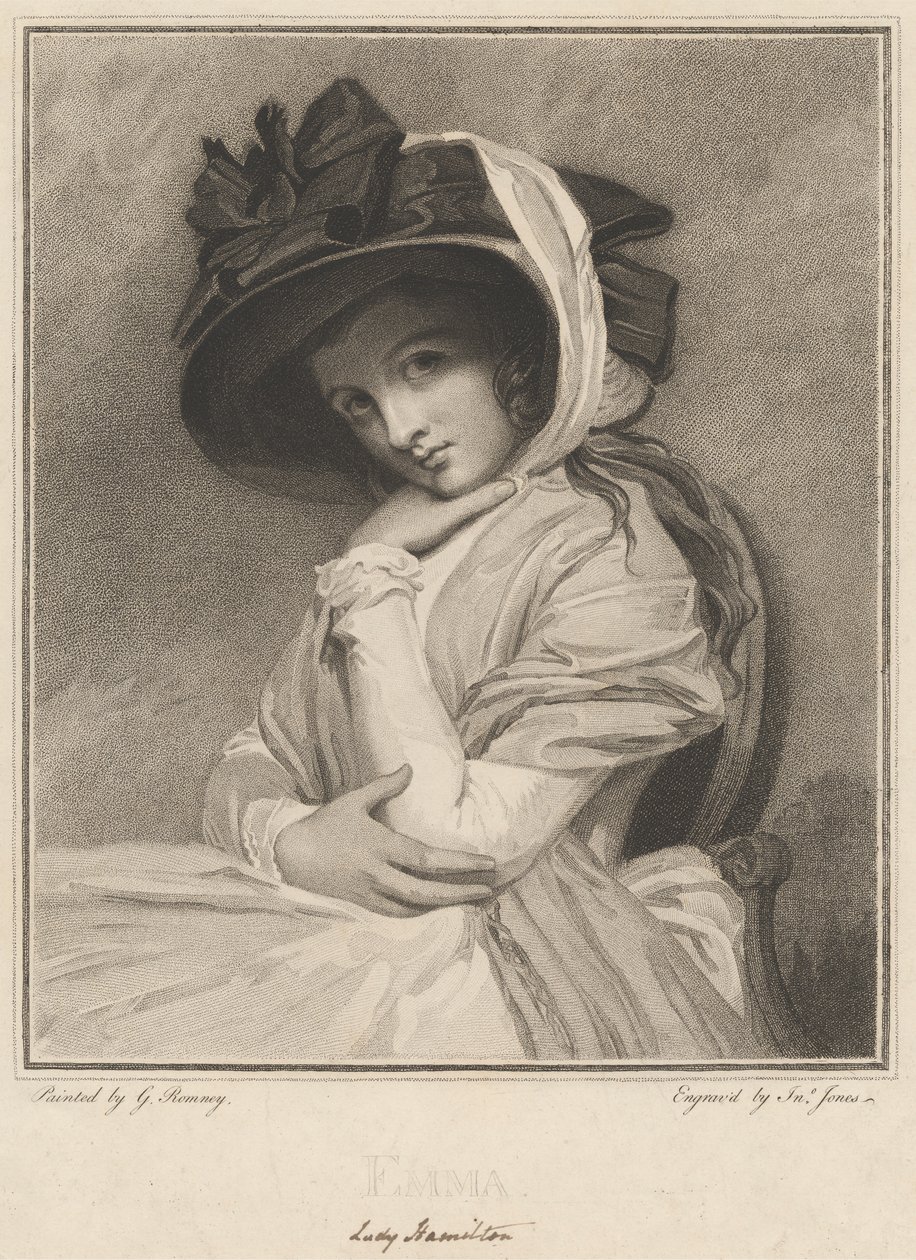 Emma, Lady Hamilton av John Jones