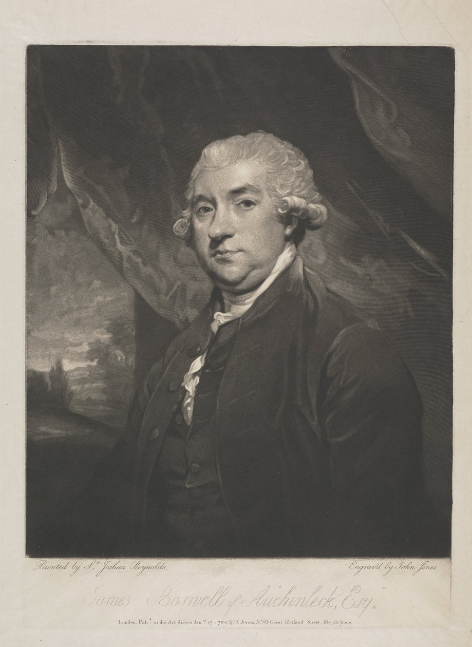 James Boswell från Auchinleck, Esq. av John Jones