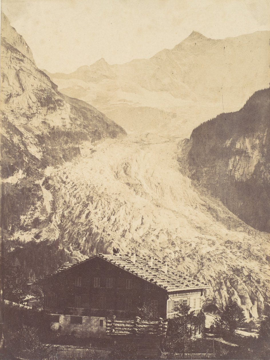 Schweiziska glaciären, 1850-talet. av John Joscelyn Coghill
