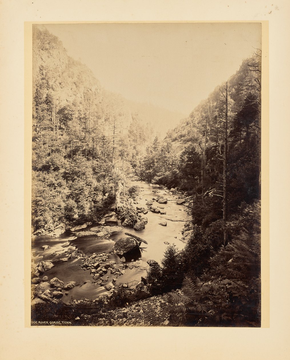 Doe River Gorge, Tennessee av John K. Hillers