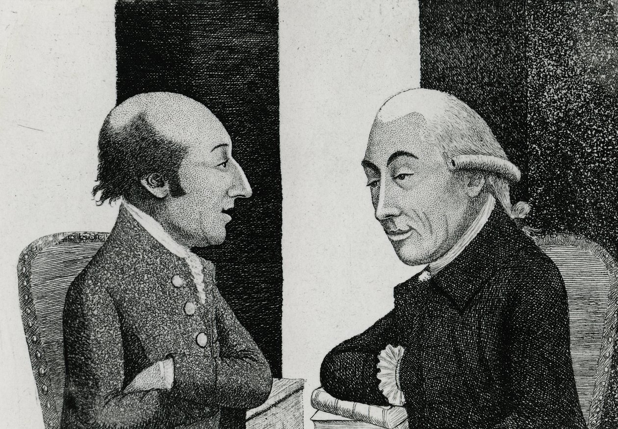 Filosofer, 1787 av John Kay