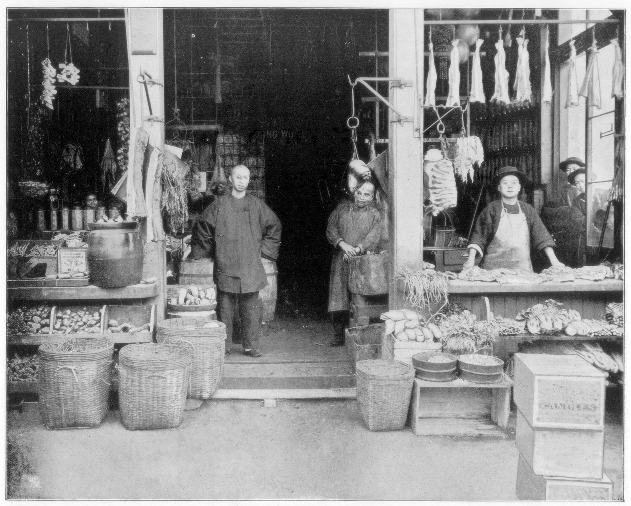 Chinatown, San Francisco, sent 1800-tal. av John L. Stoddard