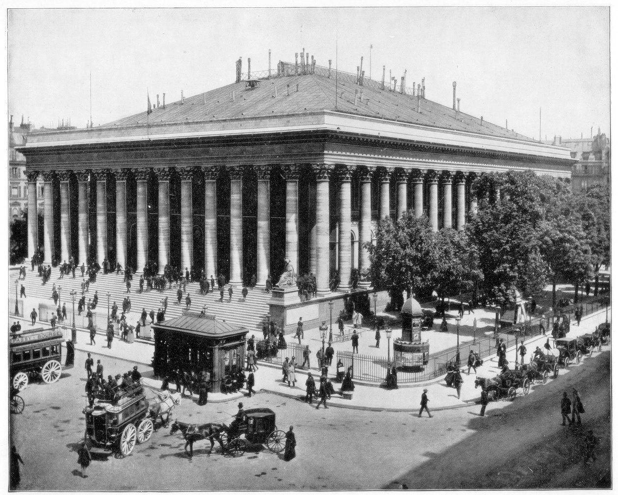 Börsen, Paris, sent 1800-tal. av John L. Stoddard