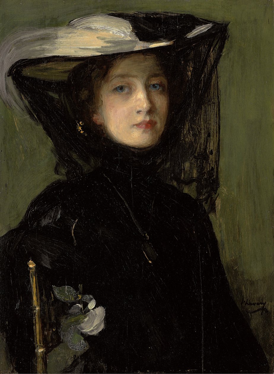 Mary i svart av John Lavery