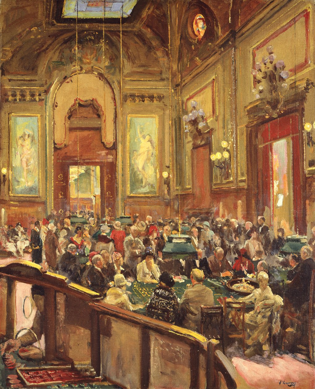 Monte Carlo, eftermiddag av John Lavery