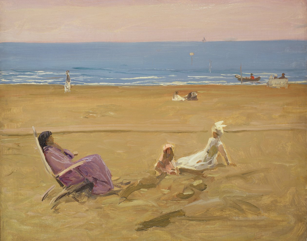 På stranden av John Lavery