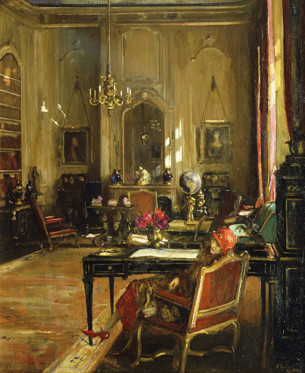 Röda hatten av John Lavery