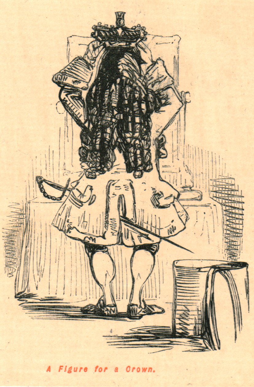 En figur för en krona, 1897. av John Leech