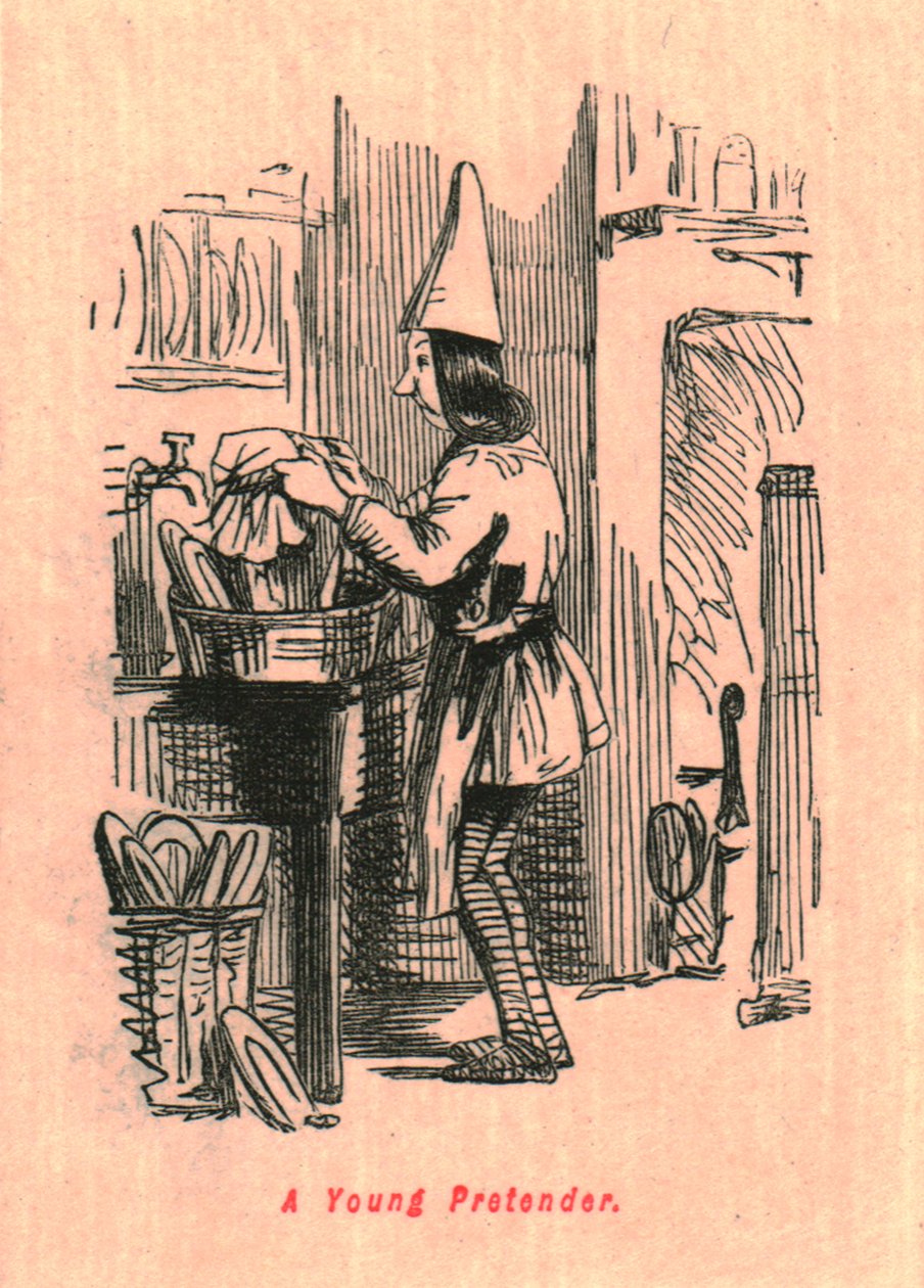 En ung pretender, 1897. av John Leech