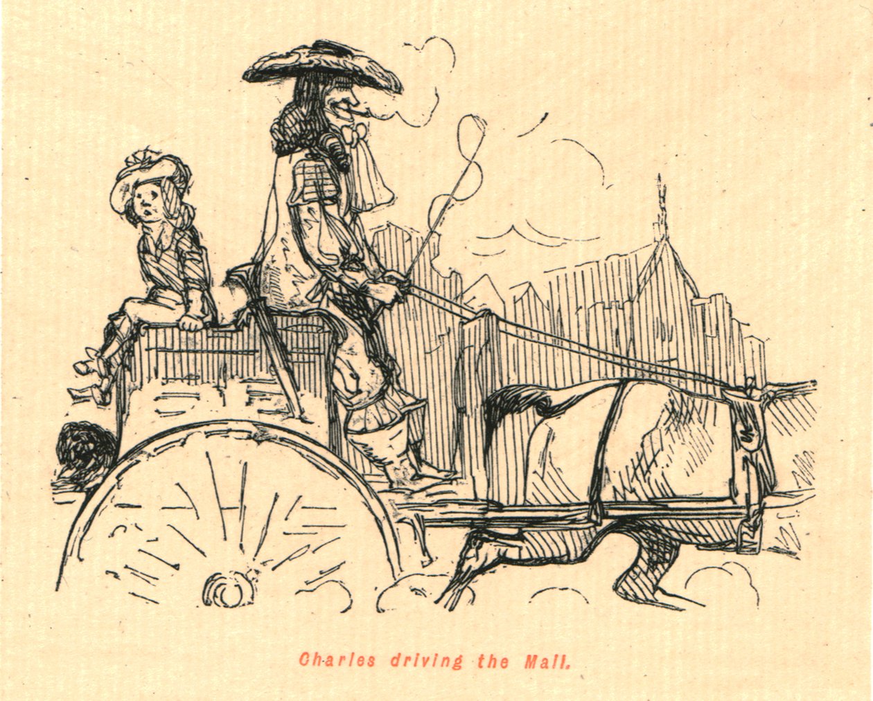 Charles kör gallerian, 1897. av John Leech