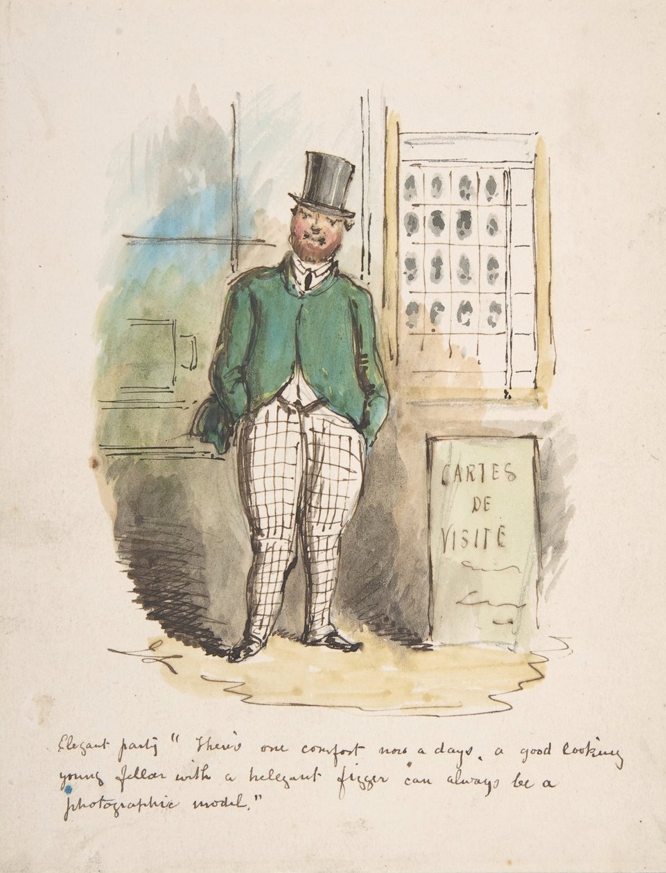 Komisk skiss, 1837-64. av John Leech