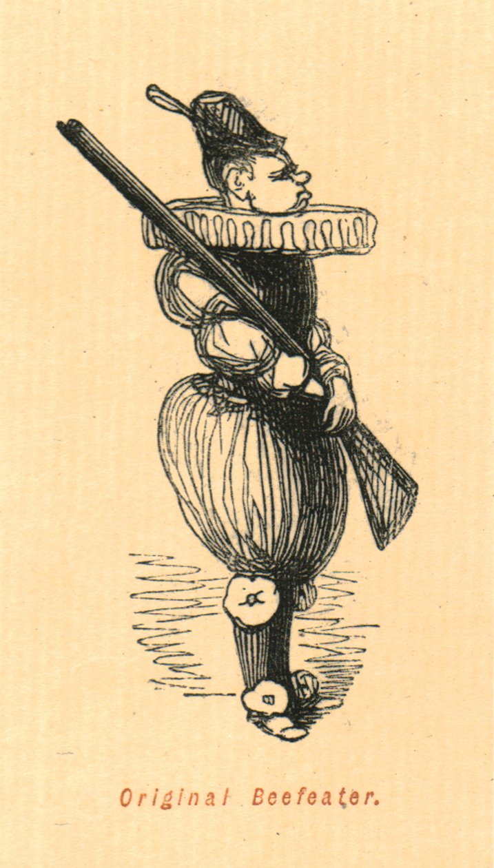 Original Beefeater, 1897. av John Leech