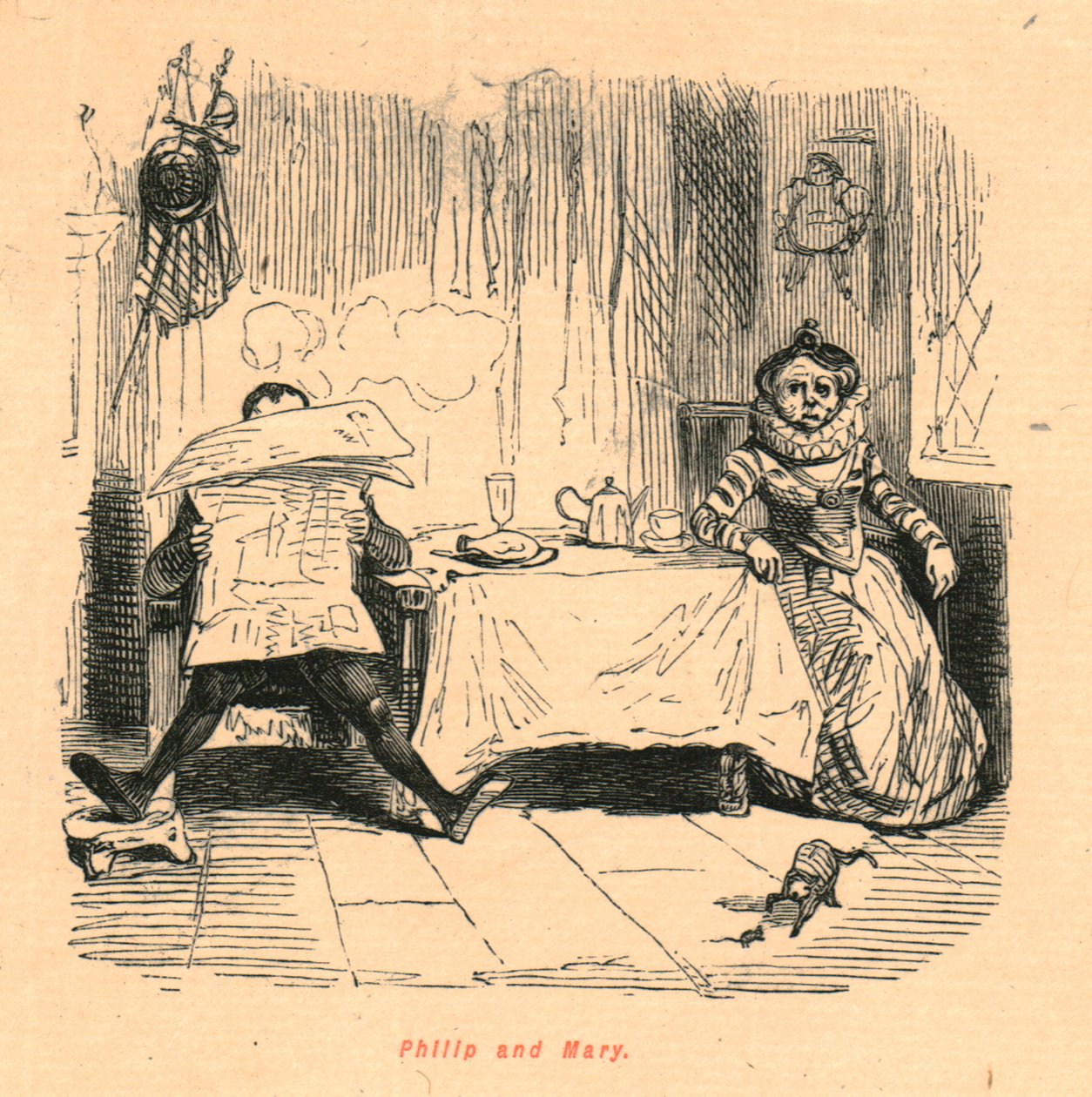 Philip och Mary, 1897. av John Leech