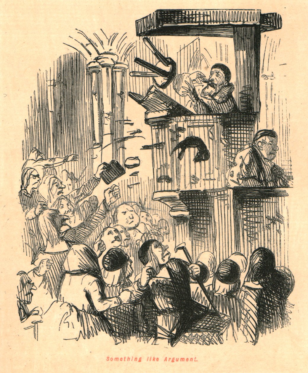 Något som Argument, 1897. av John Leech