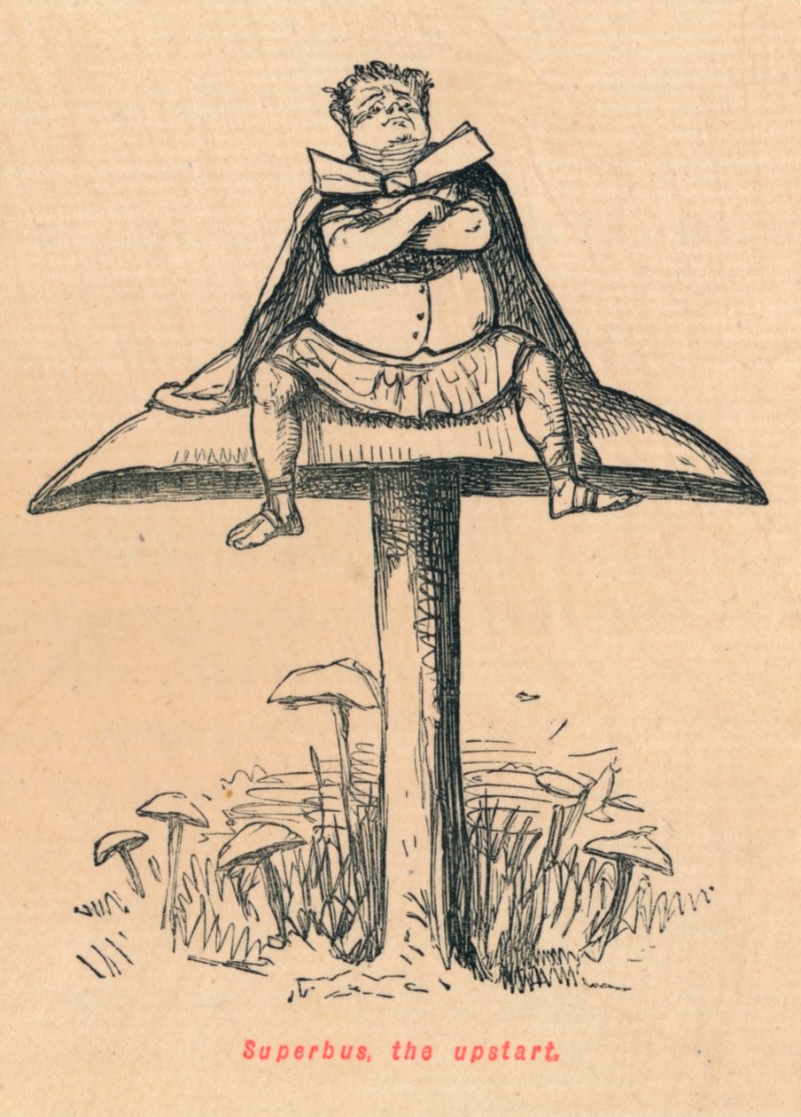 Superbus, uppkomlingen, 1852 av John Leech