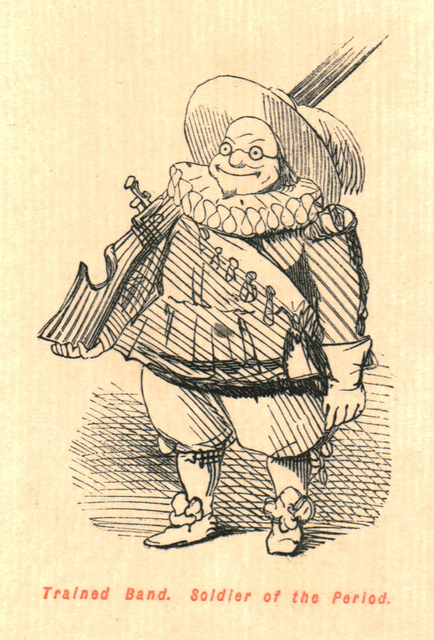 Utbildat band. Periodens soldat, 1897. av John Leech