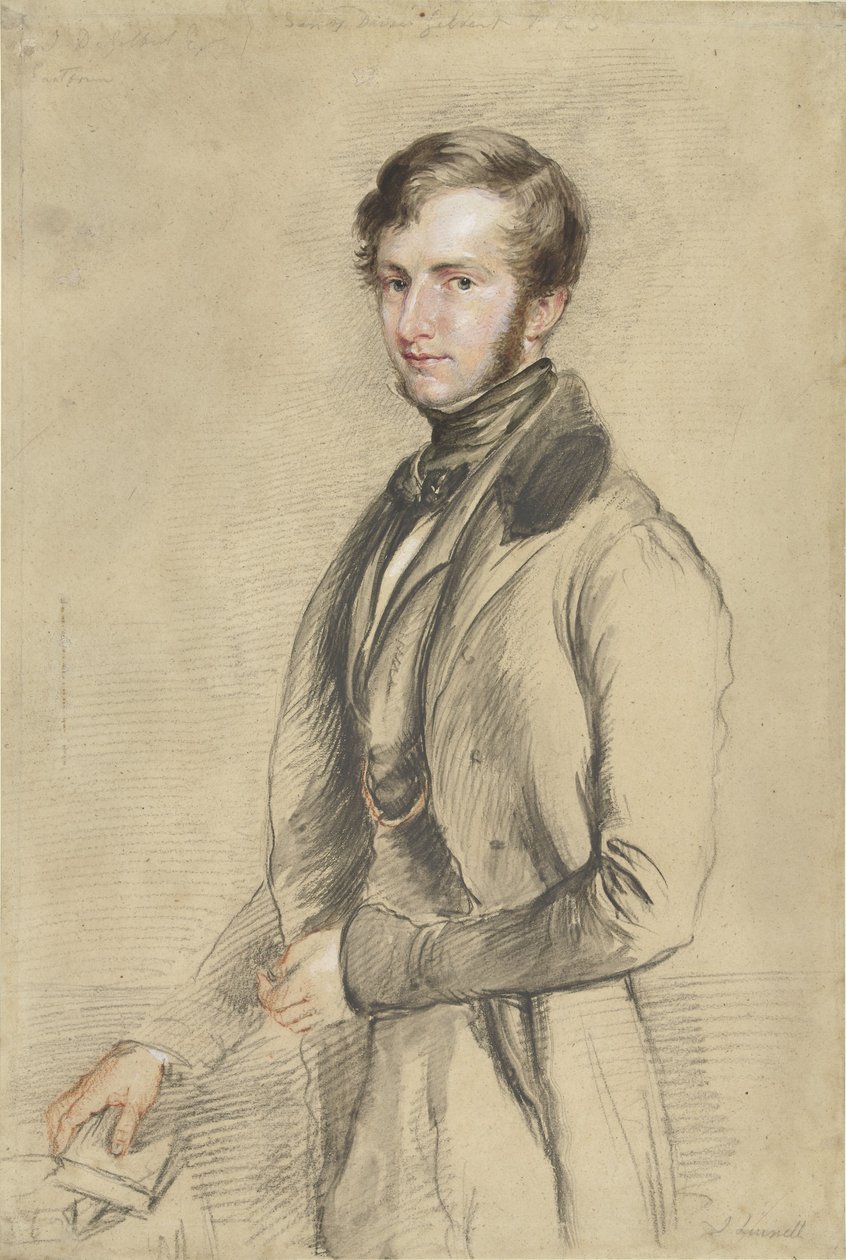 Porträtt av John Davies Gilbert av John Linnell (II)