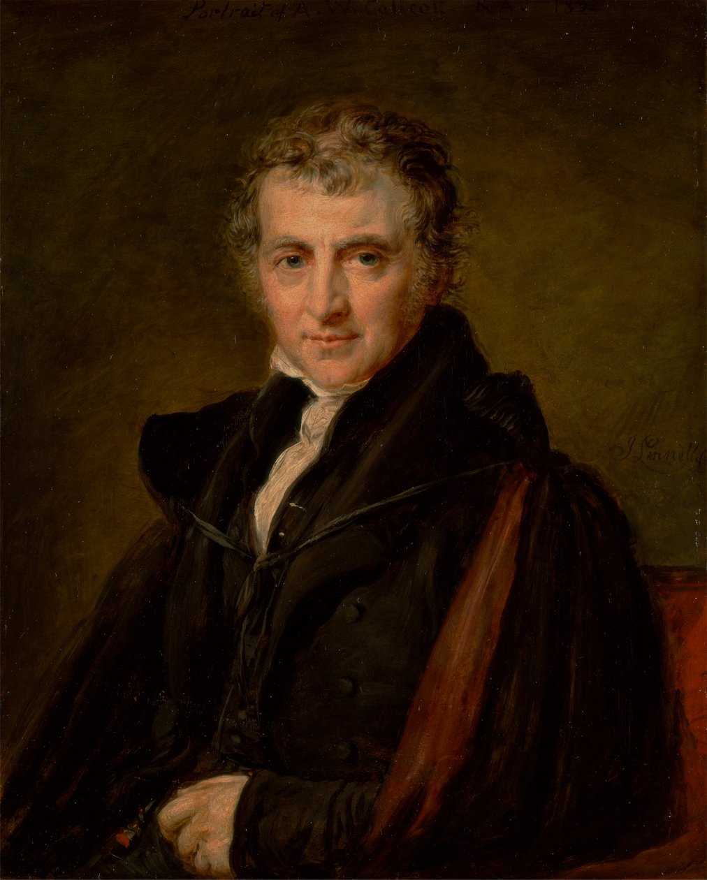 Augustus Wall Callcott, R.A. av John Linnell
