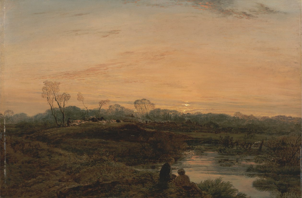 Kväll, Bayswater av John Linnell