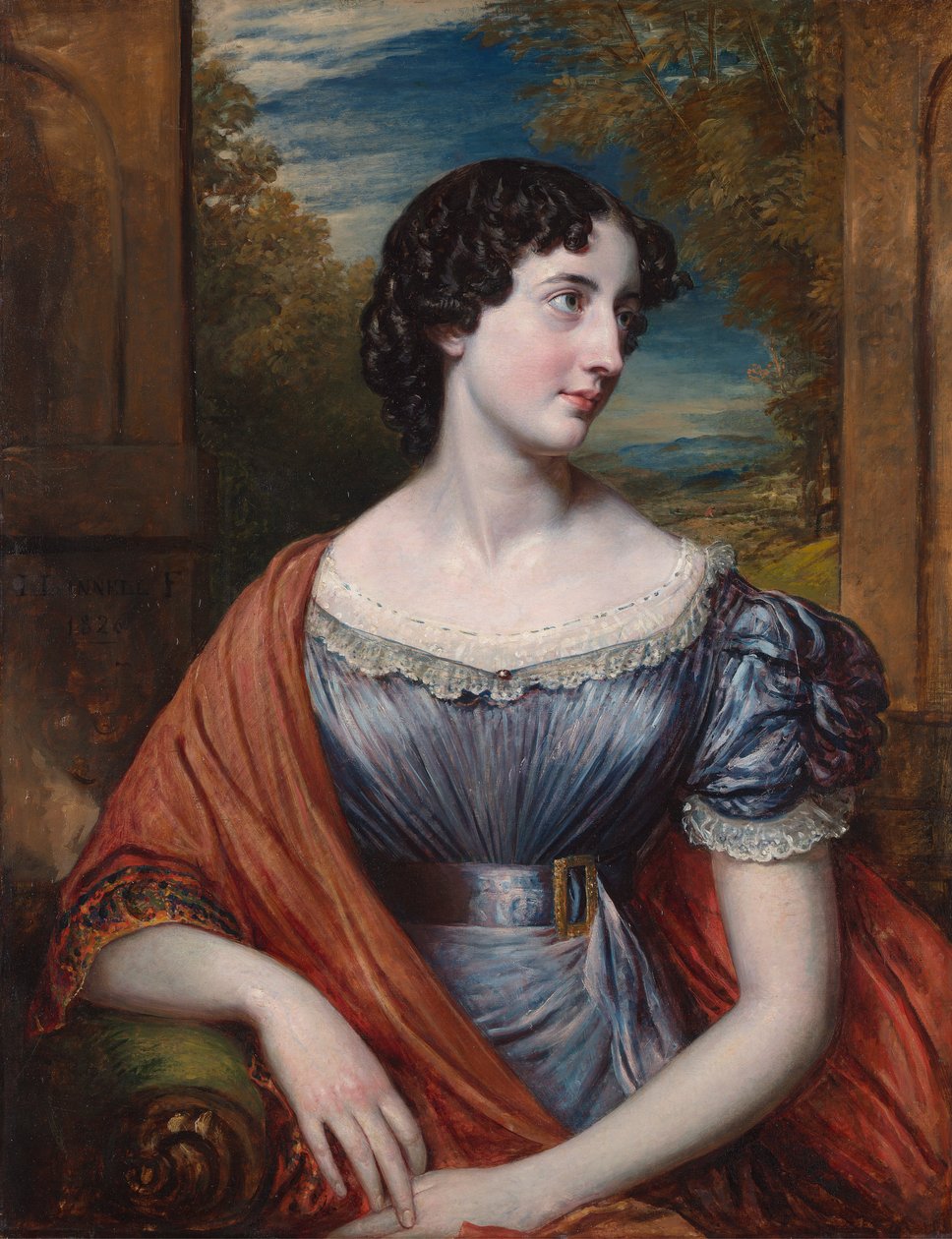 Miss Jane Puxley av John Linnell