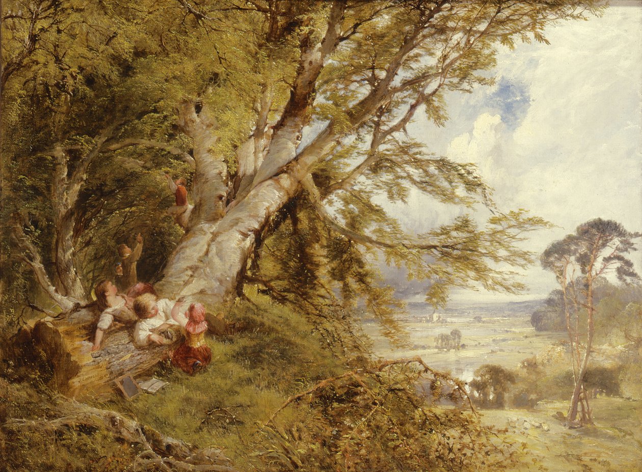 Fågelboet av John Linnell
