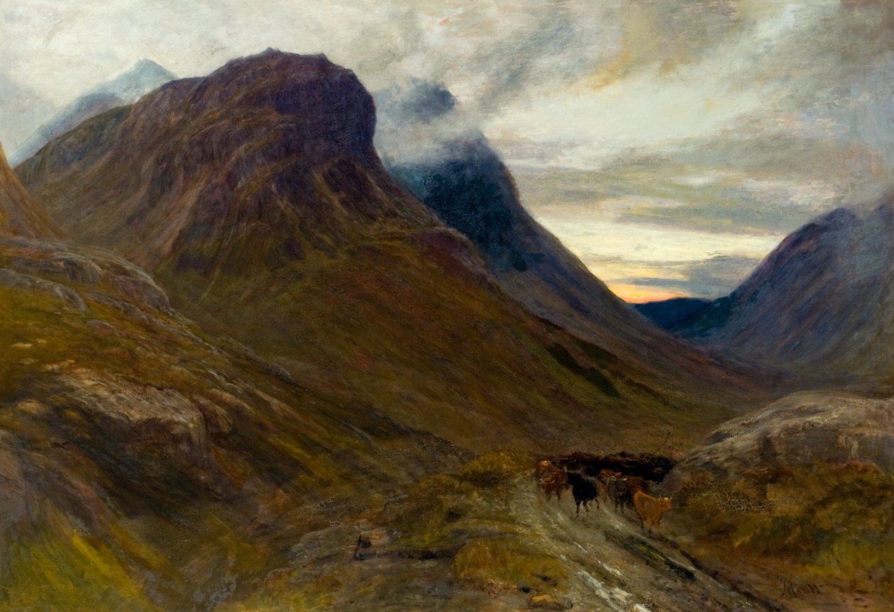 Glencoe, ca 1875 (olja på duk) av John MacWhirter