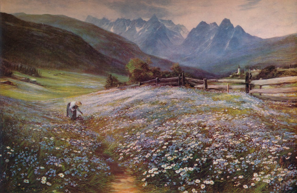 juni i österrikiska Tyrolen, c1892 av John MacWhirter