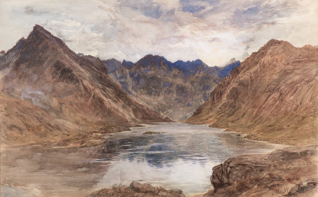 Bergs tystnad av John MacWhirter