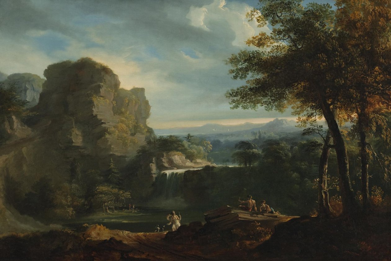 Ett arkadiskt landskap av John Martin